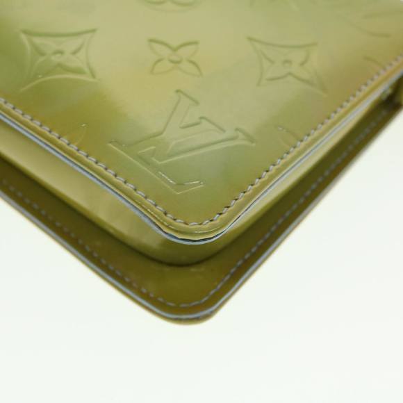 LOUIS VUITTON Monogram Vernis Lexington Pouch Baby Blue M91011 LV Auth 42544 - Picture 15 of 16